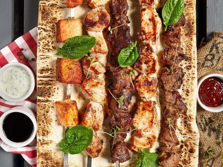 Plat de shish taouk Montréal